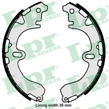 Lpr Fren Pabuc Balata Arka 200X30/37MM Toyota Corolla (E9) 1.3 - 1.6 - 1.8 D 1987-1993/ Corolla (E10) 1.3i - 1.6i 1992-1997/ Corolla (E11) 1.4i - 1.6i 1997-2002 044951224