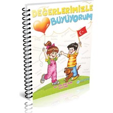 Mavi Yunus Okul Öncesi Değerlerimizle Büyüyorum (4-5-6 Yaş)