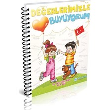 Mavi Yunus Okul Öncesi Değerlerimizle Büyüyorum (4-5-6 Yaş)