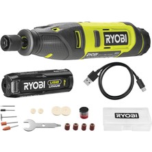 RYOBI RRT4-120GA15 Akülü Gravür Seti 15 Parça