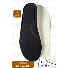 Özgürce Konforlu Çocuk Ayakkabı Iç Tabanlığı, Ark Destekli Gündelik Tabanlık - 1 Çift