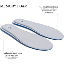 Özgürce M300 Model Yumuşak Anatomik ve Ortopedik Spor Tabanlık Gri