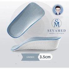 Özgürce Yüksek Konforlu 3.5 cm Boy Uzatıcı Tabanlık, Hava Yastıklı Rahatlık