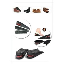 Özgürce Hava Yastıklı 5 cm Gizli Topuk Uzatıcı Tabanlık, Konfor ve Şıklık Sağlar