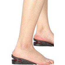 Özgürce Topuk Yükseltici Tabanlık 5 Cm, Unisex, Siyah, Rahat ve Şık Ayakkabı Aksesuarı