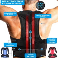 Özgürce Dik Duruş Korsesi, Bel ve Sırt Destek, Erkek ve Bayan Için Rahatlı