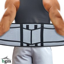 Özgürce Gri Plastik Balenli Lumbostad Bel Koruyucu Hafif ve Esnek Destek