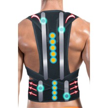 Özgürce Dik Duruş Destekleyici Korsesi, Omuz, Sırt ve Bel Için Unisex