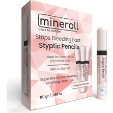 Hype Store Mineroll Kalem Kan Taşı, Erkekler ve Kadınlar Için Ufak Jilet Kesikleri ve Manikür Pedikür Uygulamal