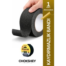 Onba Kaygan Merdivenlere Son! 25mm x 5m Süper Güçlü Siyah Kaydırmaz Bant