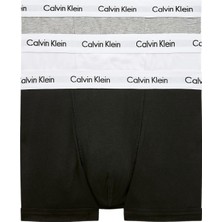 Calvin Klein Erkek Boxer Siyah - Beyaz - Gri Modern Düşük Bel Tasarım Konforlu Kumaş