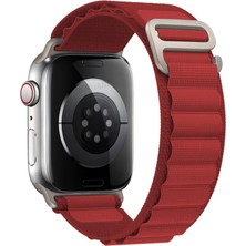 Normadia Şık 38MM Mountain Kordon, Kırmızı Renkli, Tarzınıza Renk Katın