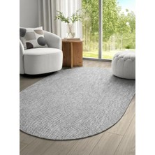 Saraz Halı Elit 1017 Gri Sisal Hasır Görünümlü Modern Salon Oturma Odası Dört Mevsim Halı