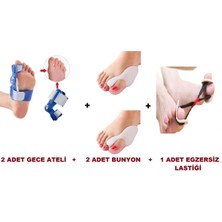 Özgürce Ayak Baş Parmak Düz Tutucu Gece Ateli, Kemik Destekleyici Aparat