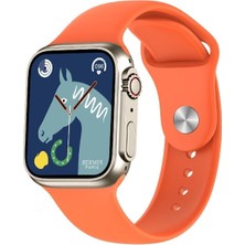 Normadia Z59 Watch 8 Ultra Akıllı Saat, Plastik Kordon, Çok Fonksiyonlu, Şık Tasarım