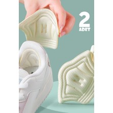 Özgürce 2 Adet Taç Şekilli 5mm Topuklu Ayakkabı Kundura Ayak Vurma Engelleyici Ped