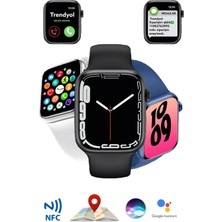 Normadia Yüksek Teknolojili Çok Fonksiyonlu Akıllı Saat, Bluetooth, Siri, Nfc ile