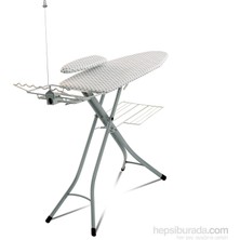 Evin New Jasmine Buhar Kazanlı Ütü Masası Beyaz Gri Renkli 120x40,5 cm Çelik Malzeme ile Kaliteli