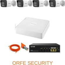 Hilook Hikvision  4mp 4'lü Set Gece Renkli Görüşlü (1tb Depolama)