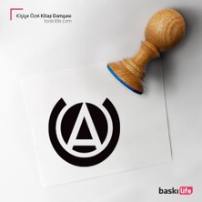 Baskı Life Kişiye Özel Kitap Damgası Kitap Mührü Kaşe Kitap Mühür Özel Damga 117