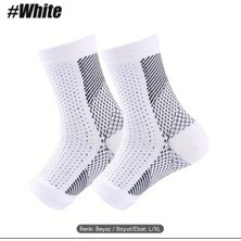 Özgürce 2'li Sıkıştırma Ayak Bileği Destek Kılıfı Nöropati Rahatlatıcı Beden L/xl