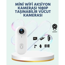 İlk El Grup Ieg™ Geniş Açı Lensli Wifi Spor ve Vlog Kamerası