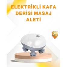 Epilons Şarjlı Kafa Masaj Aleti 3 Hız Ayarlı Derin Masaj