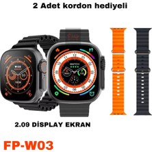 Normadia 10" Akıllı Saat, Kordonlu, Uyumluluk ve Hediye ile Büyük Ekran