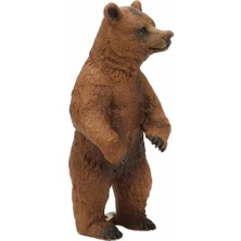 Astera Figür Vahşi Ayakta Boz Ayı 10,5 cm Oyuncak