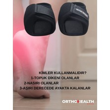 Özgürce Konforlu Topuk Çorabı, Silikon Destekli, Kumaş, Siyah, 2'li Set