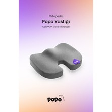 Özgürce Konforlu Ortopedik Popo Yastığı, Visco Teknolojisi Oturma Minderi