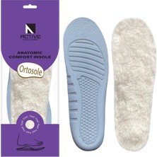 Özgürce Beyaz Yün Tabanlık, Kışa Özel Sıcak ve Konforlu Isıtıcı Iç Tabanlık