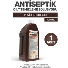 Batiqonix 1000 ml Povidon Iyot Çözeltisi %10 | Antiseptik Cilt Temizleme Solüsyonu | Batikon