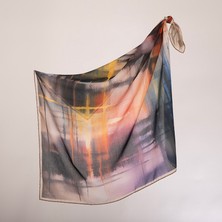 Piramit Naturel Eşarp | Renk Karnavalı