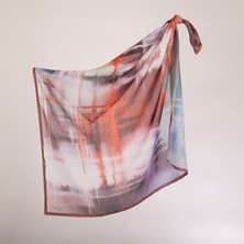 Piramit Naturel Eşarp | Renk Karnavalı