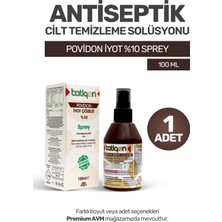 Batiqonix 100 ml Sprey Povidon Iyot Çözeltisi %10 | Antiseptik Cilt Temizleme Solüsyonu | Batikon