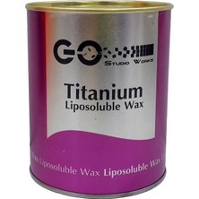 Go Pudralı Titanium Konserve Ağda  Özel Özellikli Liposoluble Wax ile Etkili Tüy Dökme