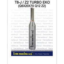 Brk Z2 6 mm Mdf Eko Karbür Freze