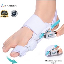 Özgürce Ayarlı Halluks Valgus Bunyon Gece Ateli, Ayak Baş Parmak Destek Aparatı