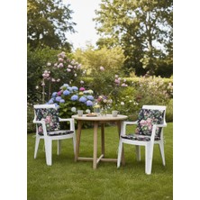 Güzel Mağaza 2 Adet Goblen Desen Çift Taraflı Fermuarlı Sandalye Minderi ( Lastikli Arkalıklı )