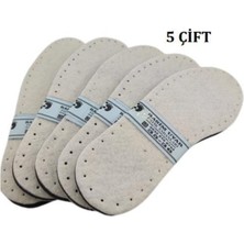 Özgürce 2 Katmanlı Beyaz Keçe Eva Patik Tabanı, Delikli Örgü Tasarım