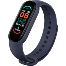 Normadia M6 Akıllı Bileklik Saat, Mesaj ve Arama Bildirimi, Ios ve Android Uyumlu