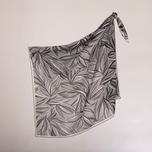 Piramit Naturel Eşarp | Palmiye Yaprakları