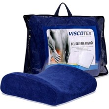 Özgürce Visco Ortopedik Bel Destek Minderi 38X33X12 Cm, Lacivert