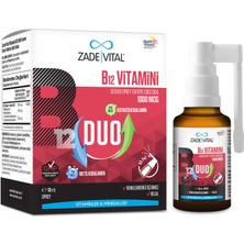 Zade Vital Vitamin B12 Duo 1000 Mcg Sprey 10 ml