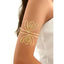 Tkçbj Kelebek Figürlü Üst Kol Pazu Bilekliği Tkçbj