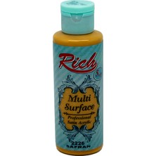 Rich 2226 SAFRAN Akrilik Boya 130cc Çok Yüzeyli Uygulama İçin Özel Formül