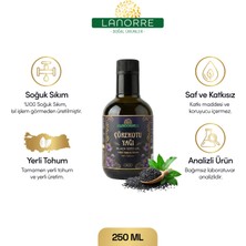 Lanorre %100 Soğuk Sıkım Yerli Tohum Çörekotu Yağı 250ML