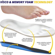 Özgürce Konforlu Hafızalı Spor Ayakkabı Tabanlığı, Yumuşak ve Destekleyici