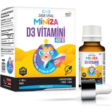 Zade Vital Miniza D3 Vitamini 400 Iu Damla 20 ml